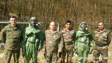Prslunci Indickej armdy na vcviku jednotky prporu rchbo PS OS SR 