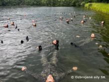 Prieskumné jednotky cvičili na vode