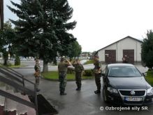 Návšteva nového veliteľa síl výcviku a podpory OS SR