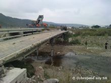 Automobilov most AM 50 z obce Jakubany je sp v Seredi