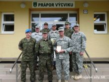 Nvteva prslunkov Nrodnej gardy Indiana USA v Prpore vcviku Martin