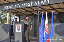 Návšteva veliteľa pozemných síl v prešovskej posádke