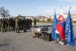 Vojaci si pripomenuli výročie vzniku Slovenskej republiky slávnostnými salvami